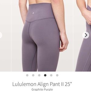 LULULEMON ALGIN GRAPHITE PURPLE